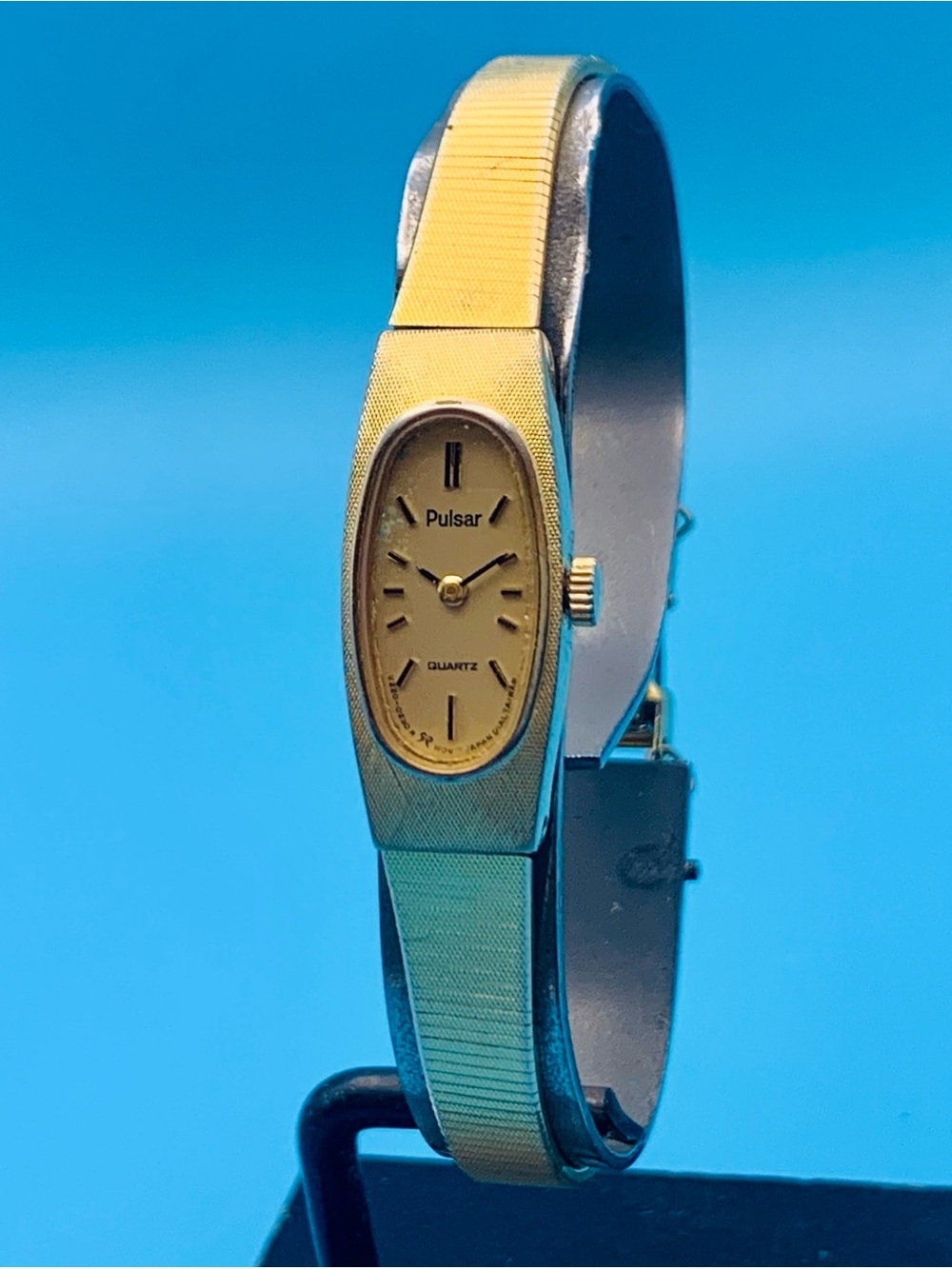 PULSAR By SEIKO V220-5150 Women’s Vintage Bracelet Quartz Watch Working New Batt